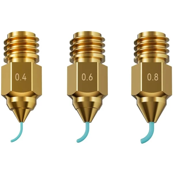 Набір сопел для 3D принтера CREALITY Ender-5 Max з латуні 0.4mm x 4/0.6mm x 2/0.8mm x 2, 8pcs (4008030092)