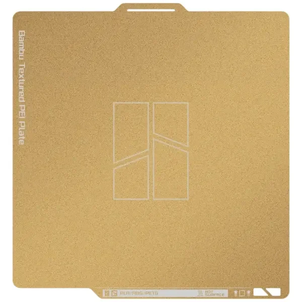 Пластина для 3D-принтера Bambu Lab P2S Textured PEI Plate 256x256 мм (FAP033)